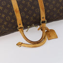 LOUIS VUITTON Monogram Keepall Bandouliere 55 Boston Bag M41414 LV Auth 145334-7