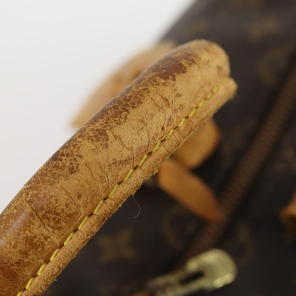 LOUIS VUITTON Monogram Keepall Bandouliere 55 Boston Bag M41414 LV Auth 145334