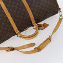 LOUIS VUITTON Monogram Keepall Bandouliere 60 Boston Bag M41412 LV Auth 145336-8