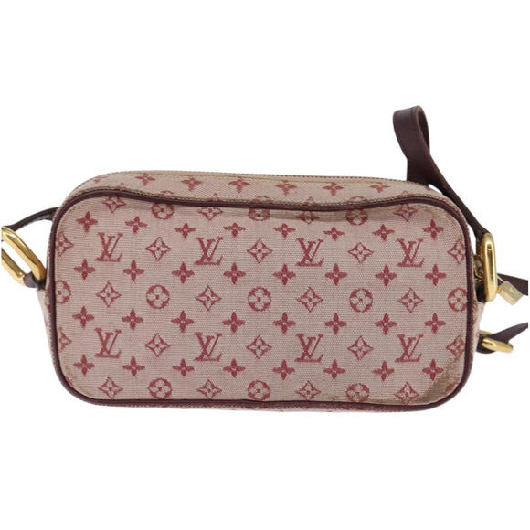 LOUIS VUITTON Monogram Mini Juliet MM Shoulder Bag Red M92219 LV Auth 145345