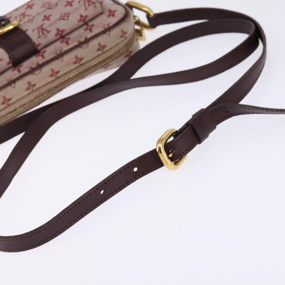 LOUIS VUITTON Monogram Mini Juliet MM Shoulder Bag Red M92219 LV Auth 145345