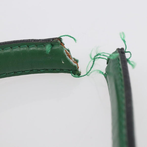 LOUIS VUITTON Epi Malesherbes Hand Bag Green M52374 LV Auth 145346