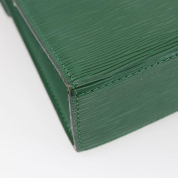 LOUIS VUITTON Epi Malesherbes Hand Bag Green M52374 LV Auth 145346