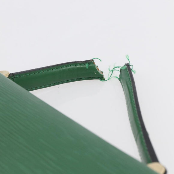 LOUIS VUITTON Epi Malesherbes Hand Bag Green M52374 LV Auth 145346