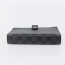LOUIS VUITTON Damier Graphite Agenda MM Day Planner Cover R20242 LV Auth 145348-4