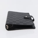 LOUIS VUITTON Damier Graphite Agenda MM Day Planner Cover R20242 LV Auth 145348-6