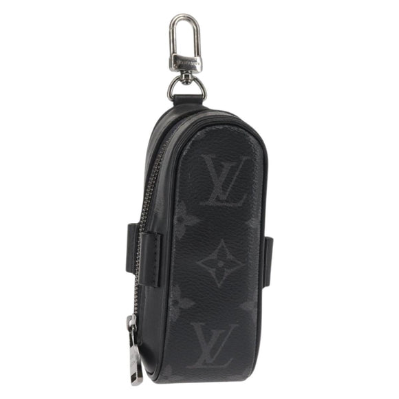 LOUIS VUITTON Monogram Eclipse Set Golf Andrews Taschenanhänger GI0344 LV Auth 145349