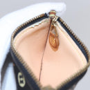 LOUIS VUITTON Multicolor Pochette Cles Coin Purse Black M13664 LV Auth 145350-18