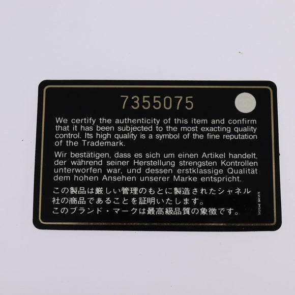 CHANEL New Travel Line Hand Bag Nylon 2way Beige Silver CC Auth 145353