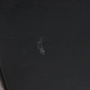 CHANEL Bicolore Vanity Pouch Lamb Skin Black Gold CC Auth 145355-6