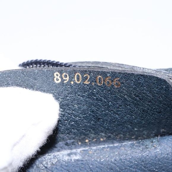 GUCCI GG Supreme Sherry Line Shoulder Bag PVC Navy Gold 89 02 066 Auth 145357