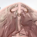 Christian Dior Canage Tote Bag Leather Pink Gold Auth 145360-20