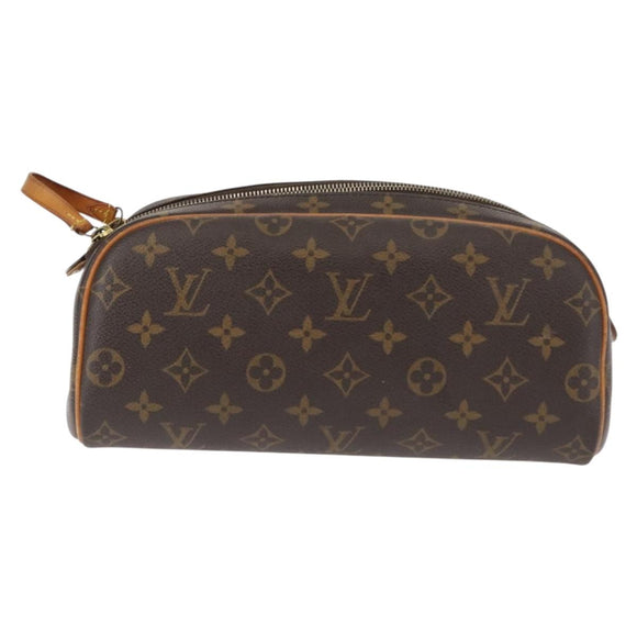LOUIS VUITTON Monogram Dop Kit Cosmetic Pouch M44494 LV Auth 145364