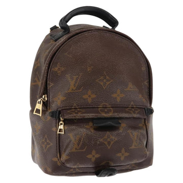 LOUIS VUITTON Monogram Palm Springs MINI Backpack M44873 LV Auth 145369