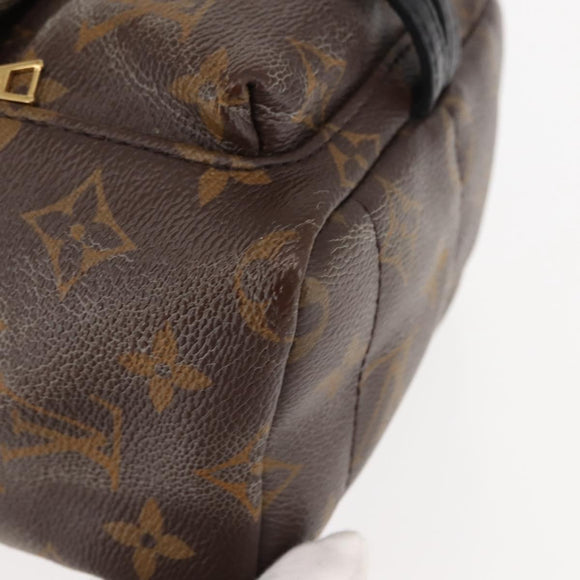 LOUIS VUITTON Monogram Palm Springs MINI Backpack M44873 LV Auth 145369