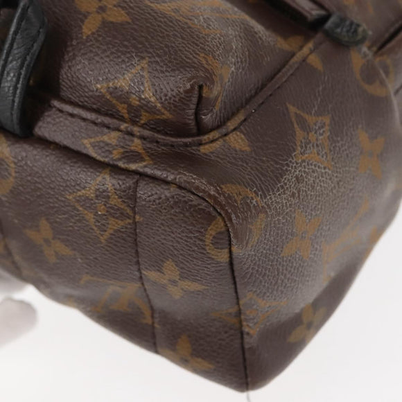 LOUIS VUITTON Monogram Palm Springs MINI Backpack M44873 LV Auth 145369
