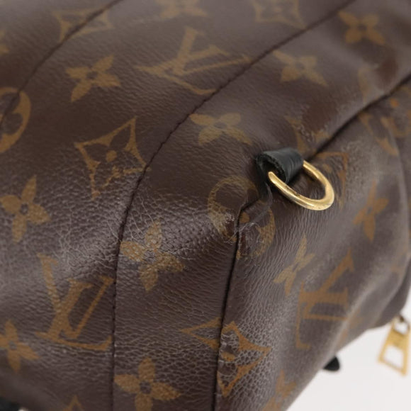 LOUIS VUITTON Monogram Palm Springs MINI Backpack M44873 LV Auth 145369