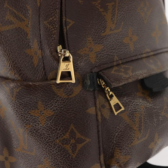 LOUIS VUITTON Monogram Palm Springs MINI Backpack M44873 LV Auth 145369