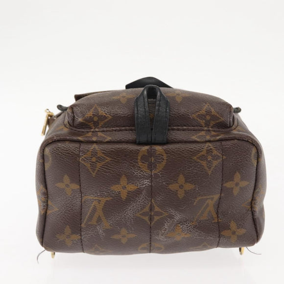 LOUIS VUITTON Monogram Palm Springs MINI Backpack M44873 LV Auth 145369
