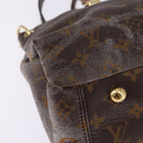 LOUIS VUITTON Monogram Pallas MM Hand Bag 2way Bois De Rose M41598 Auth 145373-15