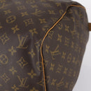 LOUIS VUITTON Monogram Keepall 55 Boston Bag M41424 LV Auth 145381-14