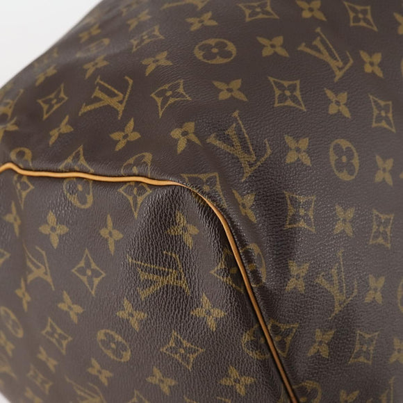 LOUIS VUITTON Monogram Keepall 55 Boston Bag M41424 LV Auth 145381