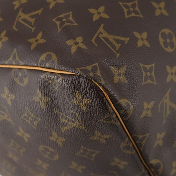 LOUIS VUITTON Monogram Keepall 55 Boston Bag M41424 LV Auth 145381