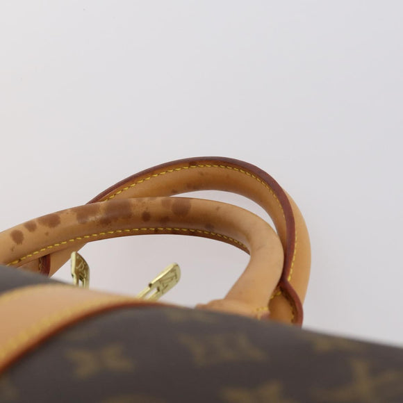 LOUIS VUITTON Monogram Keepall 55 Boston Bag M41424 LV Auth 145381