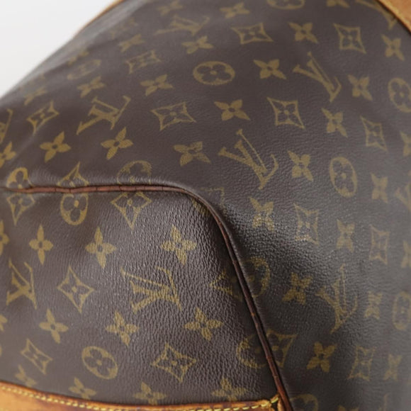 LOUIS VUITTON Monogram Keepall Bandouliere 55 Boston Bag M41414 LV Auth 145385