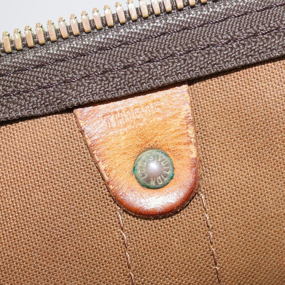 LOUIS VUITTON Monogram Keepall Bandouliere 55 Boston Bag M41414 LV Auth 145385