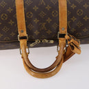 LOUIS VUITTON Monogram Keepall Bandouliere 55 Boston Bag M41414 LV Auth 145385-7