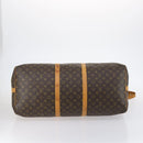 LOUIS VUITTON Monogram Keepall Bandouliere 60 Boston Bag M41412 LV Auth 145386-11