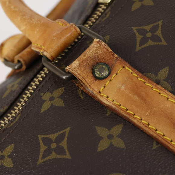 LOUIS VUITTON Monogram Keepall Bandouliere 60 Boston Bag M41412 LV Auth 145386