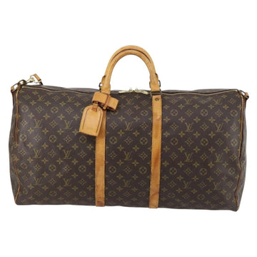 LOUIS VUITTON Monogram Keepall Bandouliere 60 Boston Bag M41412 LV Auth 145386 - 0