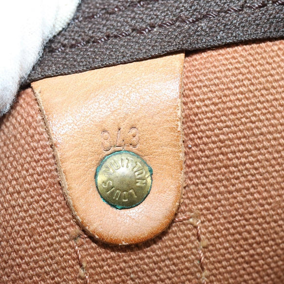 LOUIS VUITTON Monogram Keepall Bandouliere 60 Boston Bag M41412 LV Auth 145387