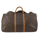 LOUIS VUITTON Monogram Keepall Bandouliere 60 Boston Bag M41412 LV Auth 145387-2