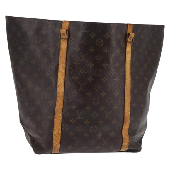 LOUIS VUITTON Monogram Sac Shopping GM Tote Bag M51110 LV Auth 145389