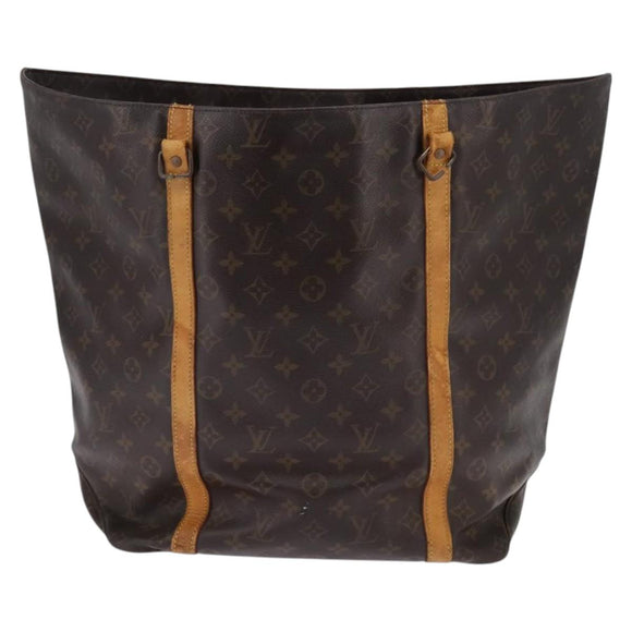 LOUIS VUITTON Monogram Sac Shopping GM Tote Bag M51110 LV Auth 145389
