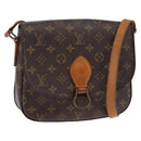 LOUIS VUITTON Monogram Saint Cloud GM Shoulder Bag M51242 LV Auth 145393-1