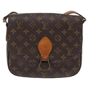 LOUIS VUITTON Monogram Saint Cloud GM Shoulder Bag M51242 LV Auth 145393-13