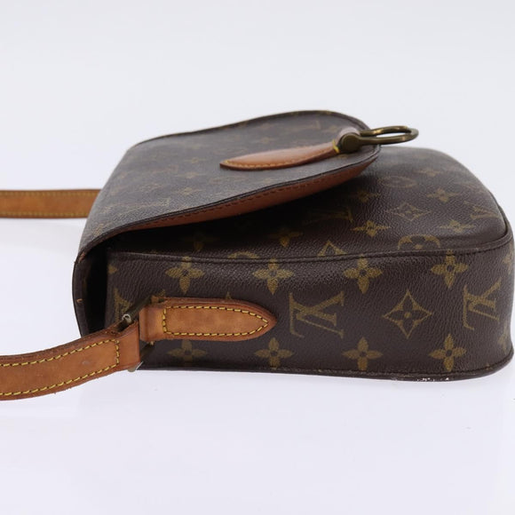 LOUIS VUITTON Monogram Saint Cloud GM Shoulder Bag M51242 LV Auth 145393
