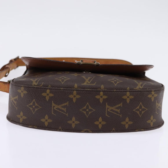 LOUIS VUITTON Monogram Saint Cloud GM Shoulder Bag M51242 LV Auth 145393