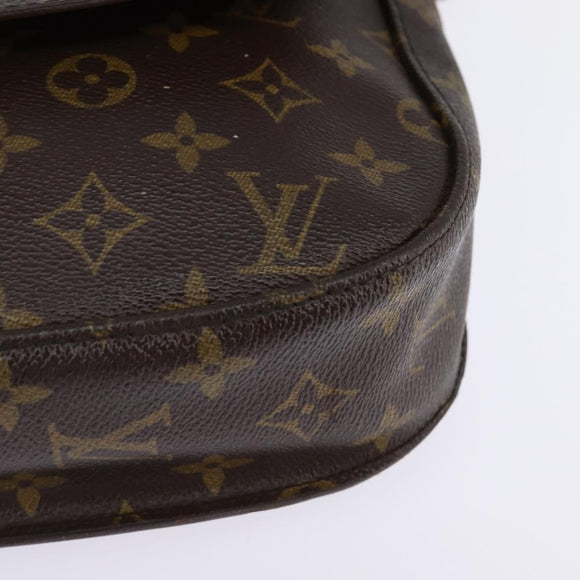 LOUIS VUITTON Monogram Saint Cloud GM Shoulder Bag M51242 LV Auth 145394