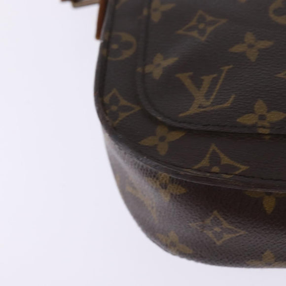 LOUIS VUITTON Monogram Saint Cloud GM Shoulder Bag M51242 LV Auth 145394