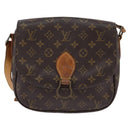 LOUIS VUITTON Monogram Saint Cloud GM Shoulder Bag M51242 LV Auth 145394-13