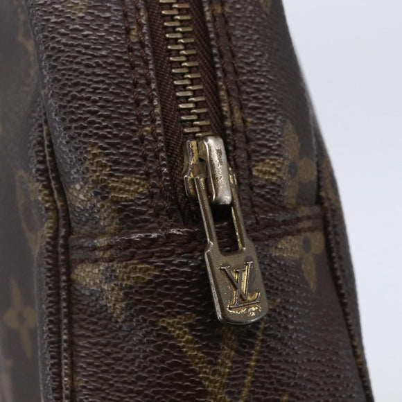 LOUIS VUITTON Monogram Trousse Toilette 18 Pouch M47526 LV Auth 145396