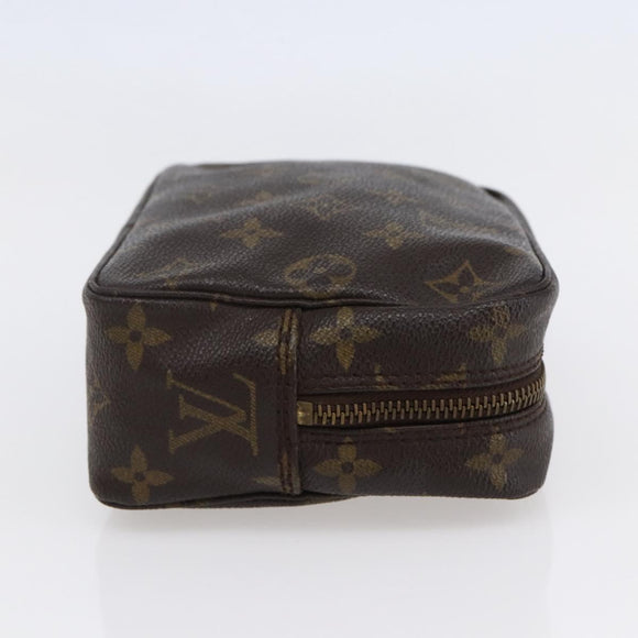 LOUIS VUITTON Monogram Trousse Toilette 18 Pouch M47526 LV Auth 145396