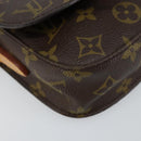 LOUIS VUITTON Monogram Bebe Monogram Saint Cloud Shoulder Bag M51245 Auth 145397-11
