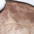 LOUIS VUITTON Monogram Trousse Demi Ronde Cosmetic Pouch M47520 LV Auth 145398-9