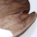 LOUIS VUITTON Monogram Trousse Demi Ronde Cosmetic Pouch M47520 LV Auth 145398-17